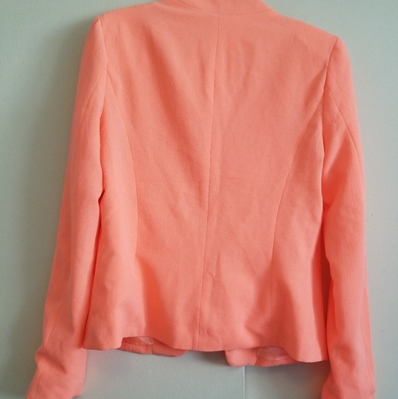 Charlotte Russe Women's Blazer, Orange, Size Small - Picture 2 of 8